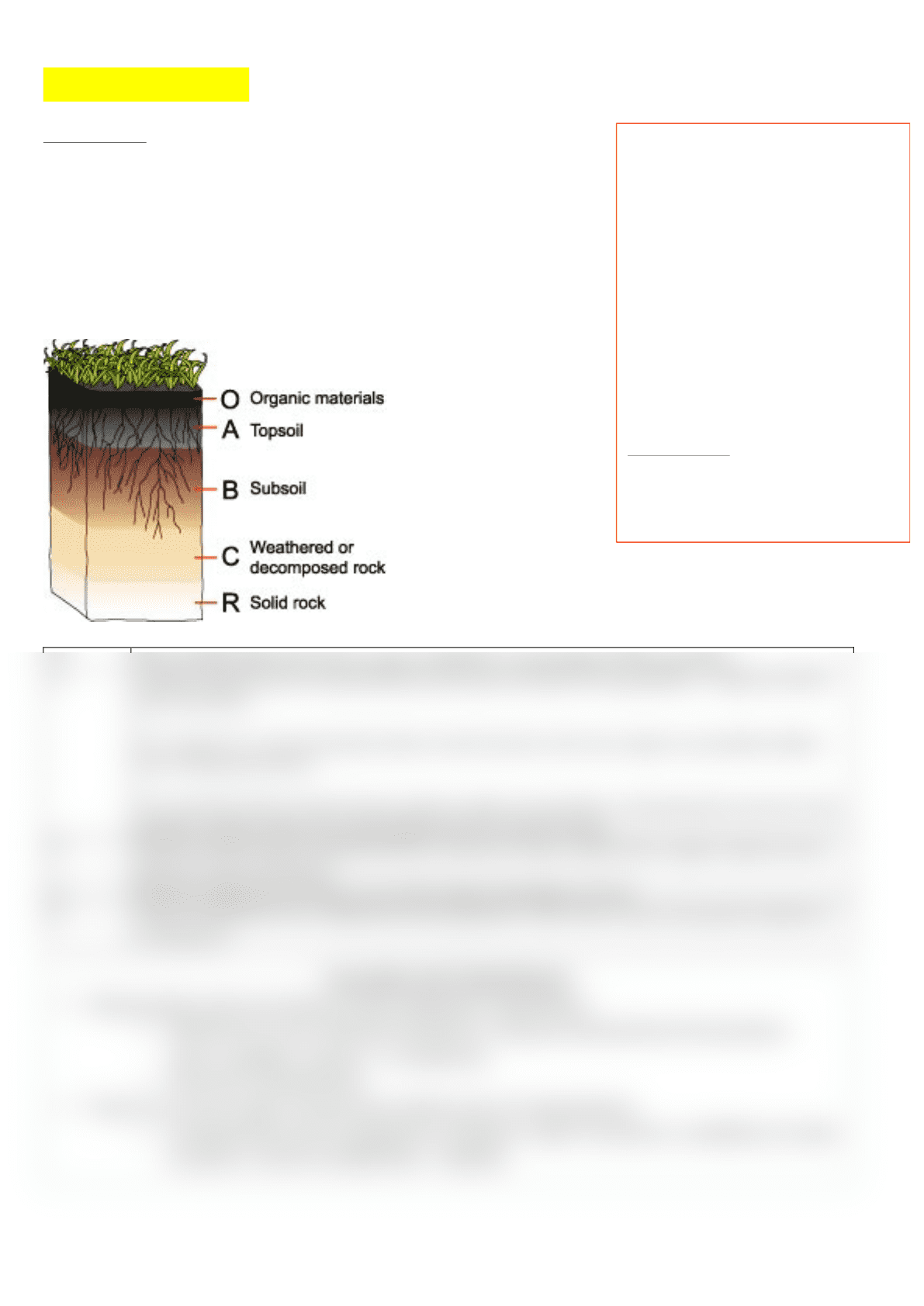 ENVS10001 Lecture Notes - Fall 2018, Lecture 7 - Eluvium, Soil Texture ...