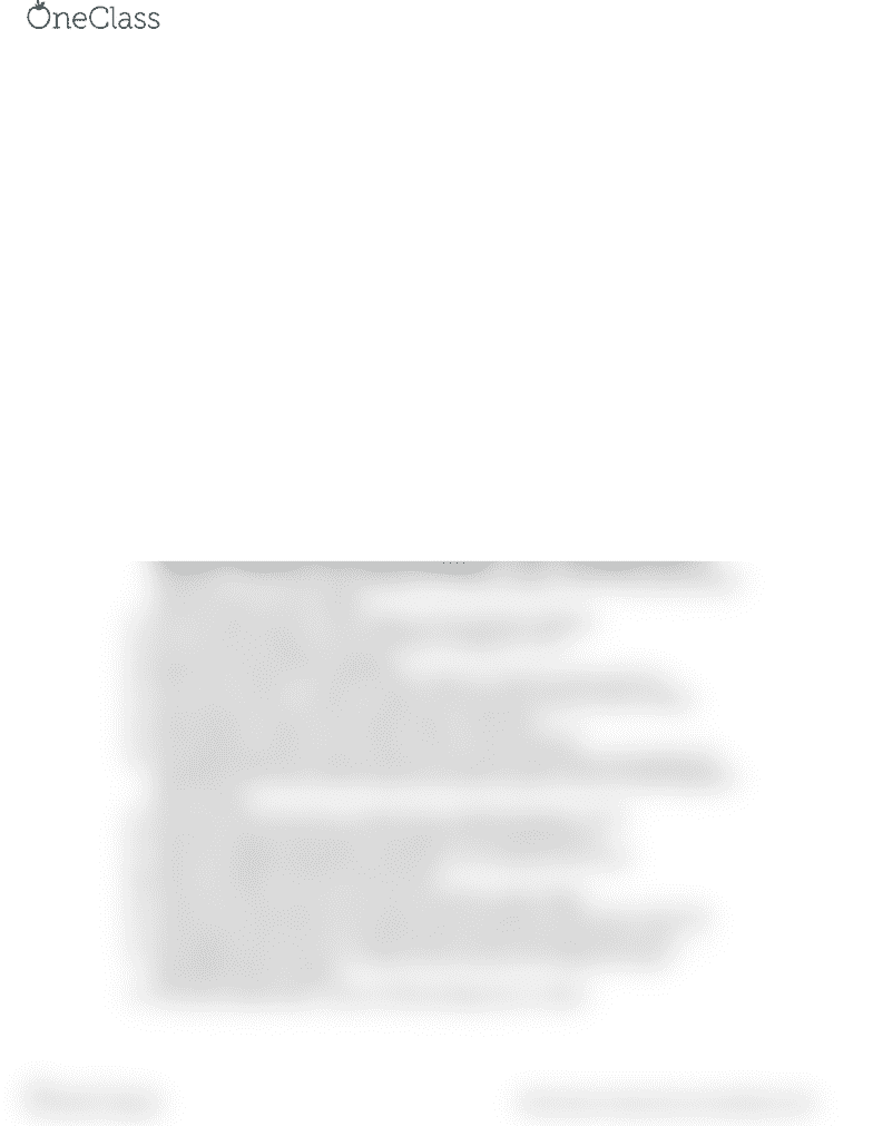 BSC 1085C Textbook Notes Spring 2016, Chapter 9