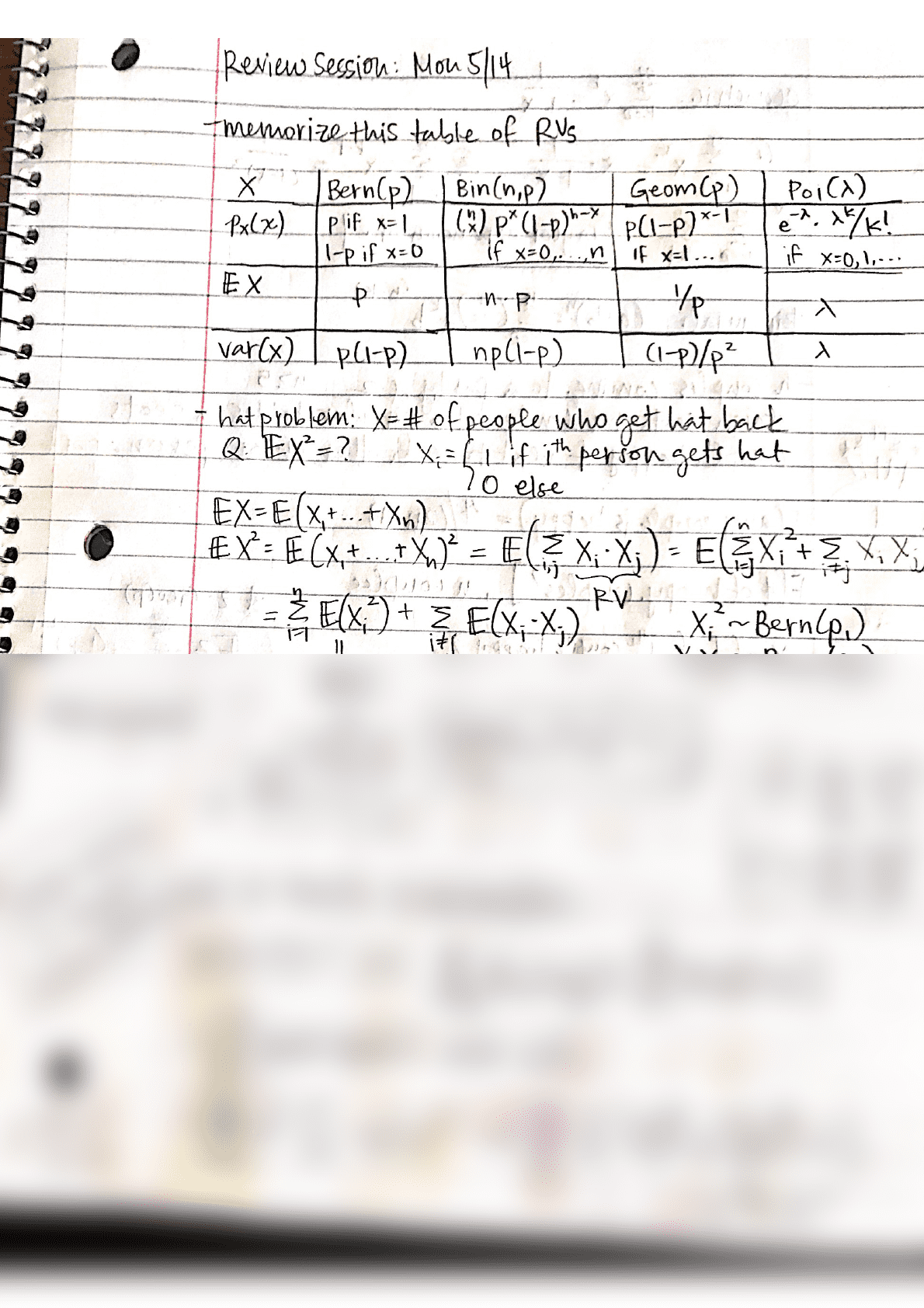 MATH 170A Midterm m170a second midterm review session OneClass