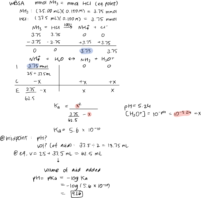 CHE 2B Study Guide Spring 2019, Final Titration, Equivalence Point, Acid Dissociation Constant