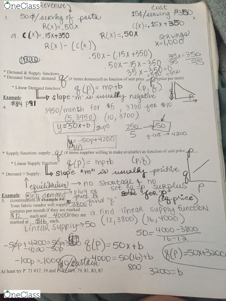 MAT 120 Study Guide Comprehensive Final Exam Guide Positive
